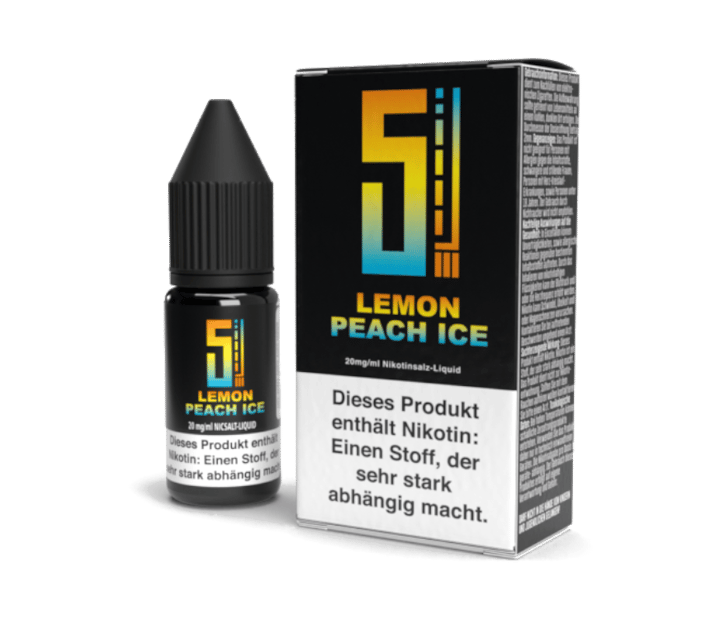 5EL - Lemon Peach Ice - Nikotinsalz Liquid 20 mg/ml
