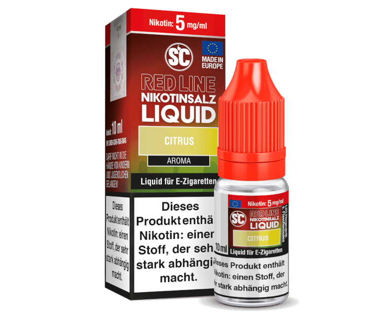 SC - Red Line - Citrus - Nikotinsalz Liquid 5 mg/ml