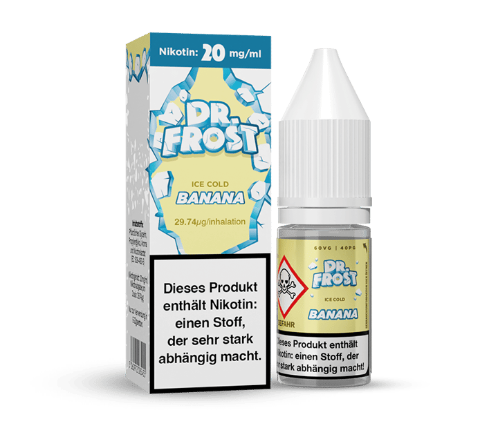 Dr. Frost - Ice Cold - Banana - Nikotinsalz Liquid 20 mg/ml
