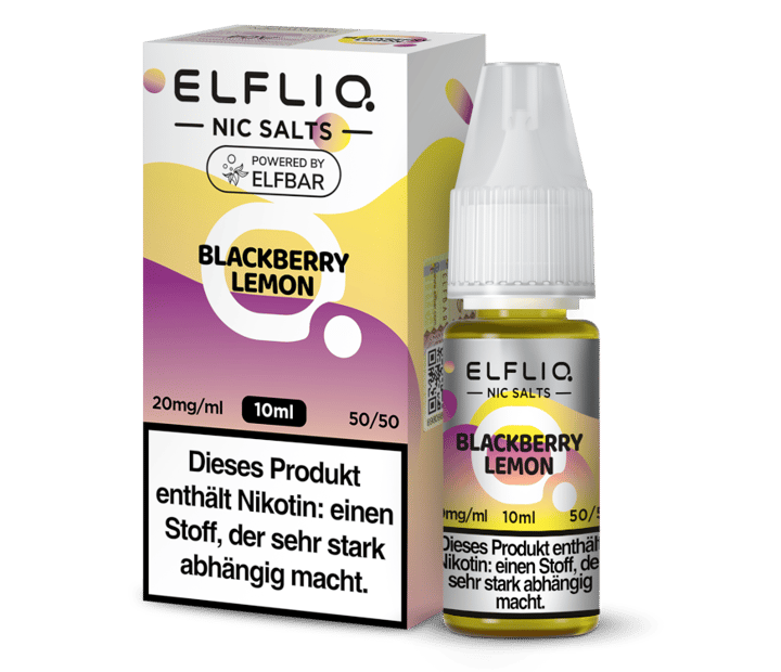 ELFLIQ - Blackberry Lemon - Nikotinsalz Liquid 20 mg/ml