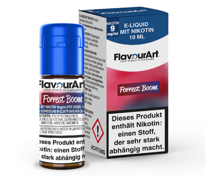 FlavourArt - Forrest Boom E-Zigaretten Liquid 9 mg/ml
