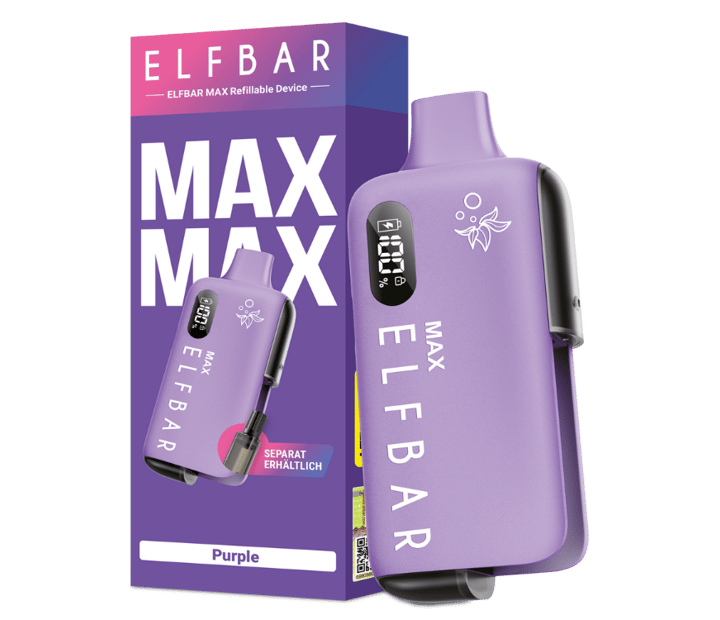 Elfbar - Max E-Zigaretten Set Purple