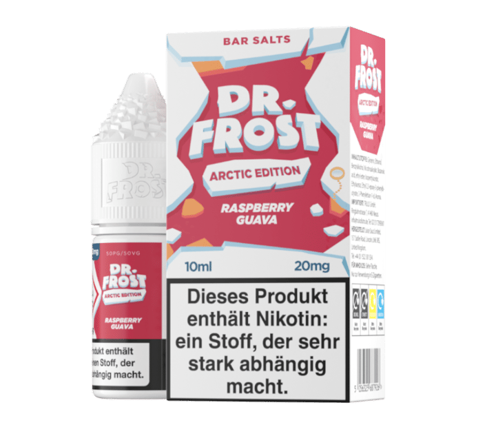 Dr. Frost - Arctic Edition - Raspberry Guava - Nikotinsalz Liquid 20 mg/ml