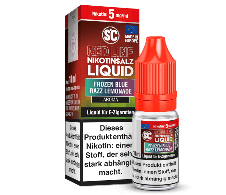 SC - Red Line - Frozen Blue Razz Lemonade - Nikotinsalz Liquid 5 mg/ml