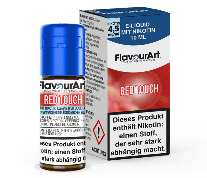 FlavourArt - Red Touch E-Zigaretten Liquid 4,5 mg/ml