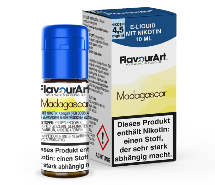 FlavourArt - Madagascar E-Zigaretten Liquid 4,5 mg/ml