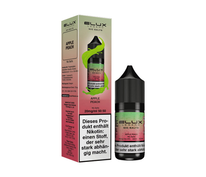 Elux - Apple Peach - Nikotinsalz Liquid 10 mg/ml