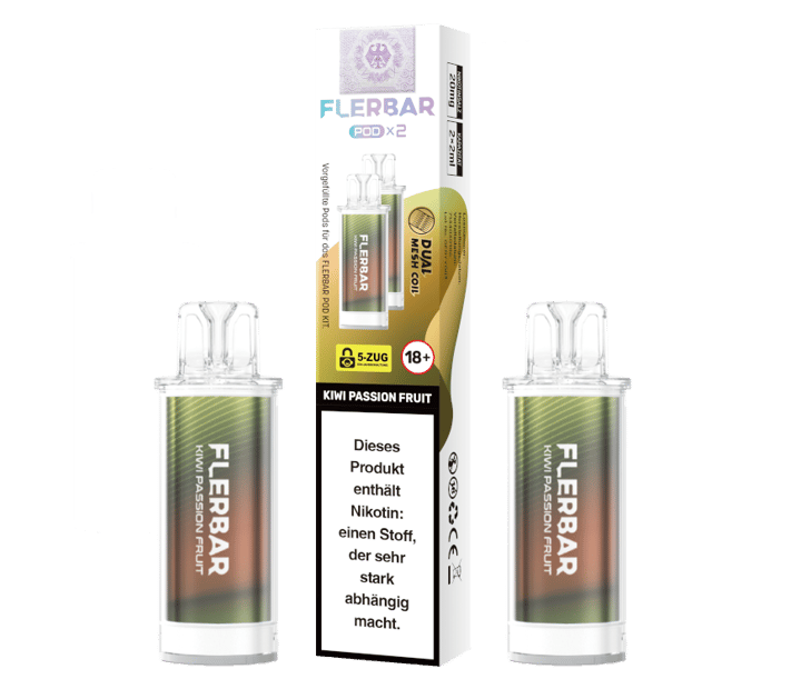 Flerbar - POD Kiwi Passion Fruit 20 mg/ml (2 Stück pro Packung)