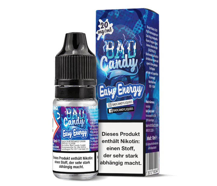 Bad Candy Liquids - Easy Energy - Nikotinsalz Liquid 20 mg/ml