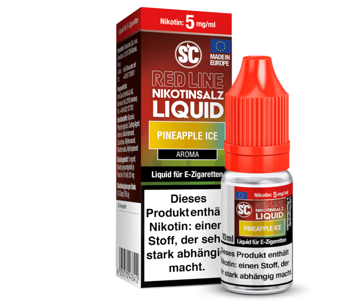 SC - Red Line - Pineapple Ice - Nikotinsalz Liquid 5 mg/ml