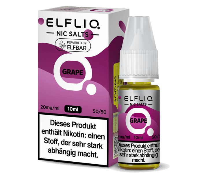 ELFLIQ - Grape - Nikotinsalz Liquid 20 mg/ml