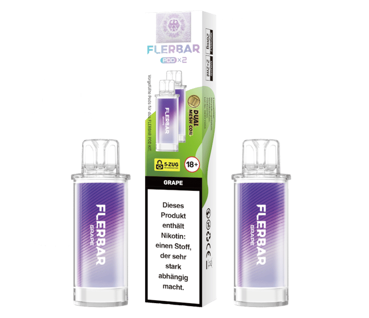 Flerbar - POD Grape 20 mg/ml (2 Stück pro Packung)