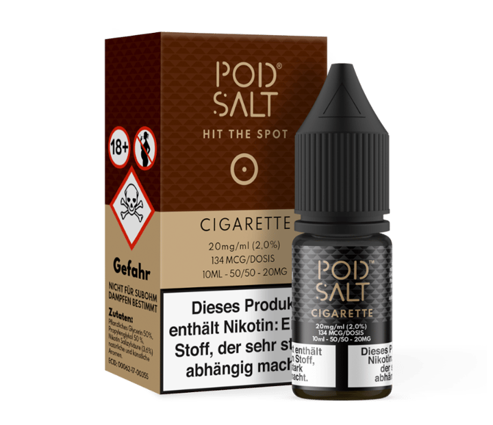 Pod Salt - Cigarette - Nikotinsalz Liquid 20 mg/ml