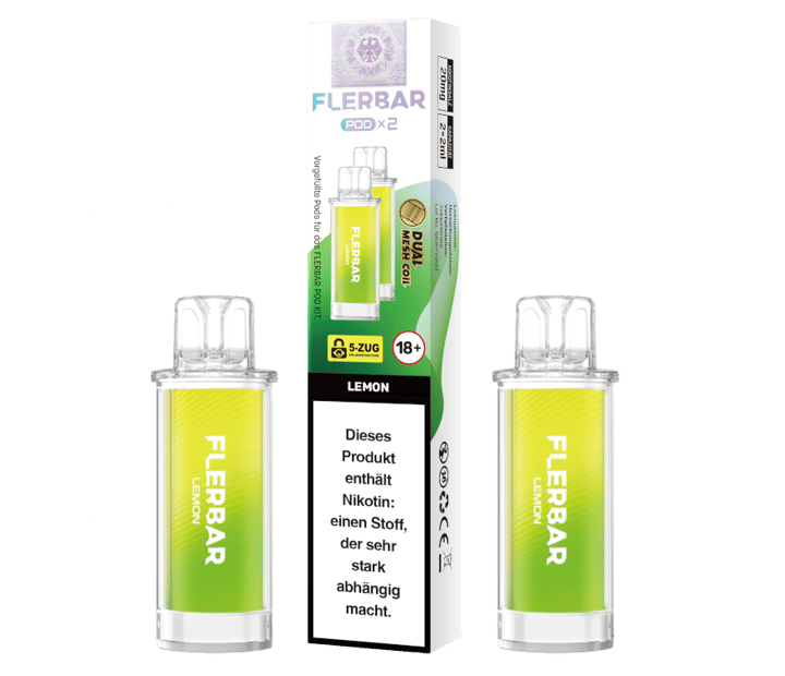 Flerbar - POD Lemon 20 mg/ml (2 Stück pro Packung)