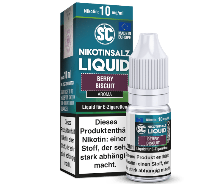 SC - Berry Biscuit - Nikotinsalz Liquid 10 mg/ml