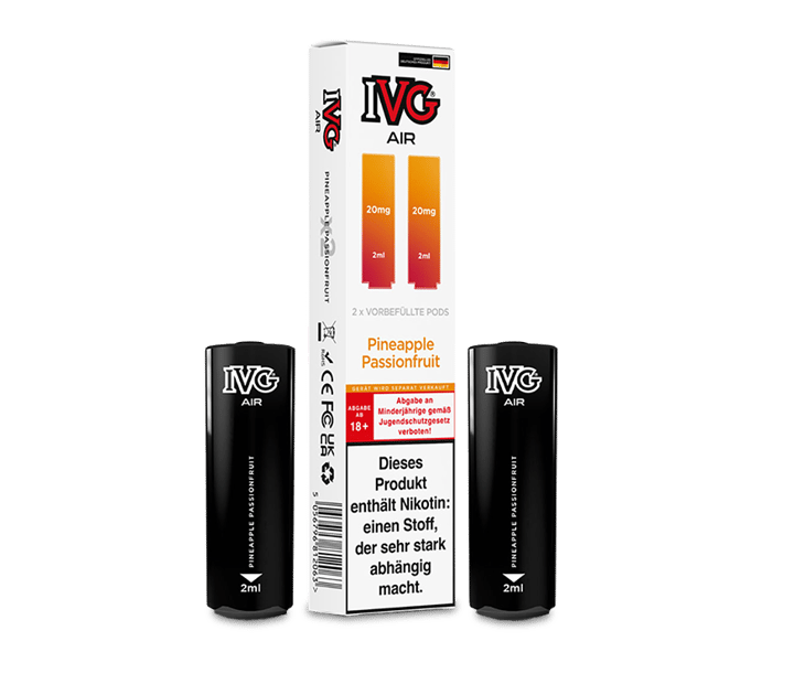 IVG - AIR Pod Pineapple Passionfruit 20 mg/ml (2 Stück pro Packung)