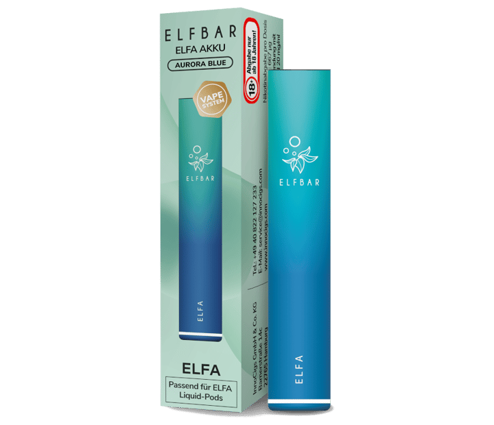 Elfbar - Elfa Akku 500 mAh Aurora Blue