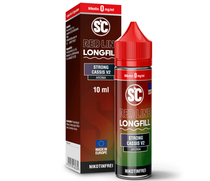 SC - Red Line - Aroma Strong Cassis V2 10 ml