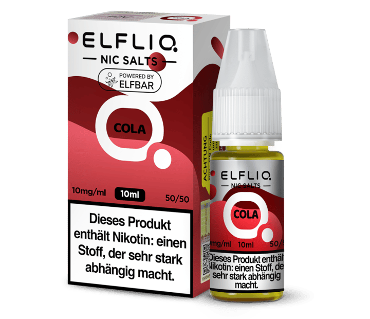 ELFLIQ - Cola - Nikotinsalz Liquid 10 mg/ml