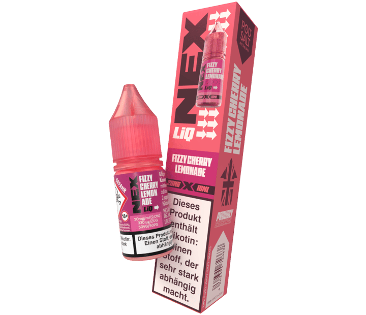 Pod Salt - NexLiq - Fizzy Cherry Lemonade - Nikotinsalz Liquid 20 mg/ml