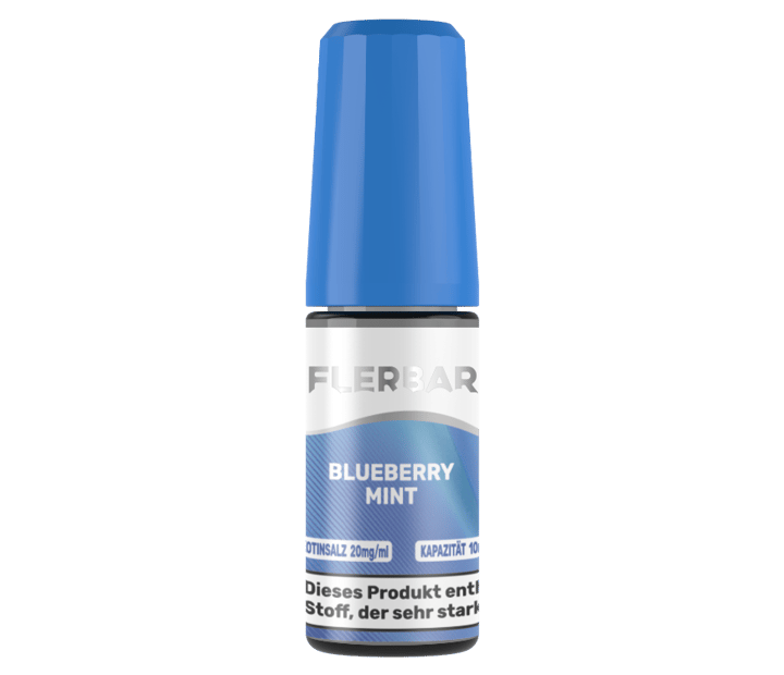 Flerbar Liquid - Blueberry Mint - Nikotinsalz Liquid 20 mg/ml
