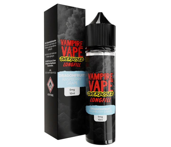 Vampire Vape - Overdosed - Aroma Dragonfruit Raspberry Grape 10 ml