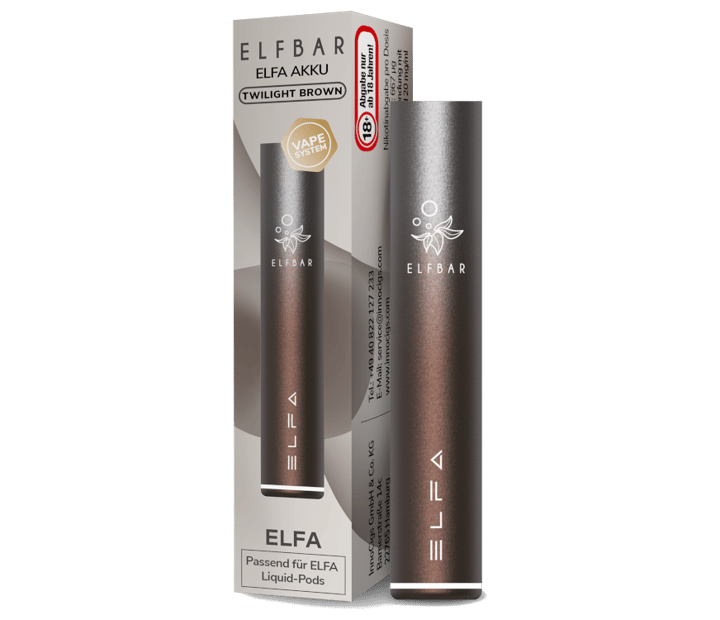Elfbar - Elfa Akku 500 mAh Twilight Brown