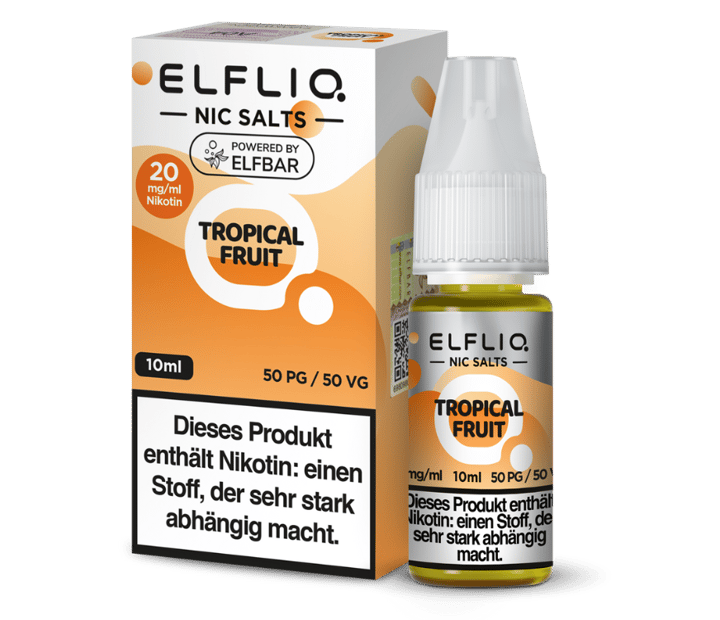 ELFLIQ - Tropical Fruit - Nikotinsalz Liquid 20 mg/ml