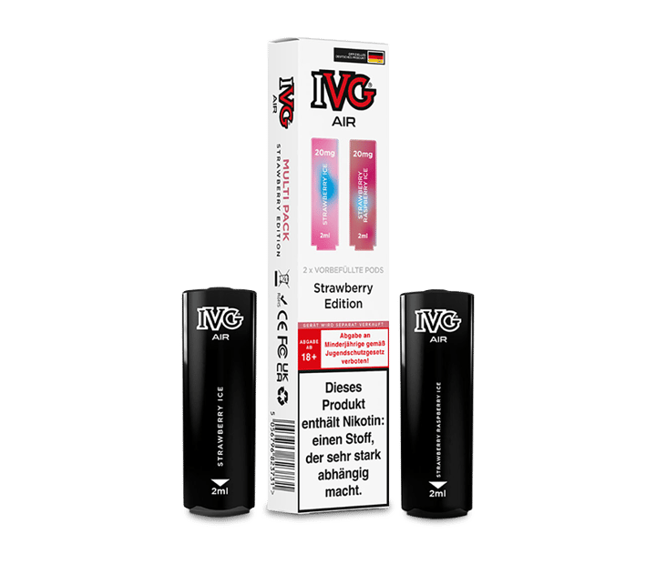 IVG - AIR Pod Strawberry Edition 20 mg/ml (2 Stück pro Packung)
