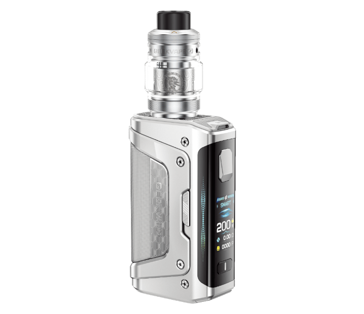 GEEKVAPE - Aegis Legend 5 mit Z Subohm Tank 5 E-Zigaretten Set Frost Silver