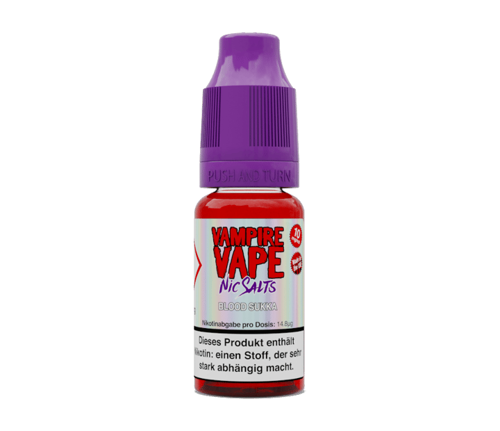 Vampire Vape - Blood Sukka - Nikotinsalz Liquid 20 mg/ml