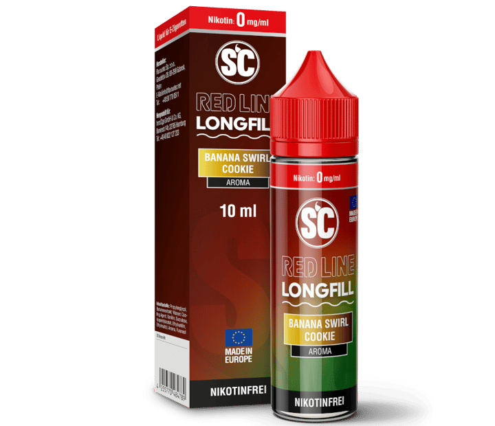 SC - Red Line - Aroma Banana Swirl Cookie 10 ml