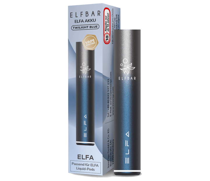 Elfbar - Elfa Akku 500 mAh Twilight Blue