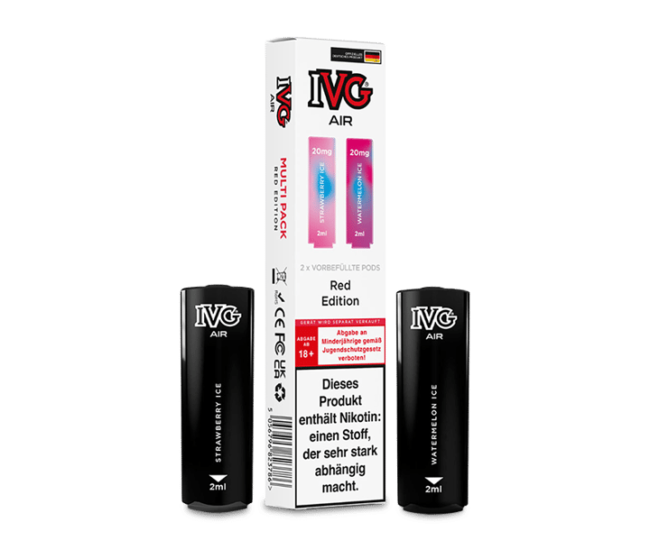 IVG - AIR Pod Red Edition 20 mg/ml (2 Stück pro Packung)