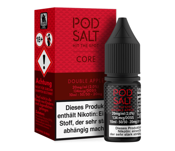 Pod Salt Core - Double Apple - Nikotinsalz Liquid 20 mg/ml