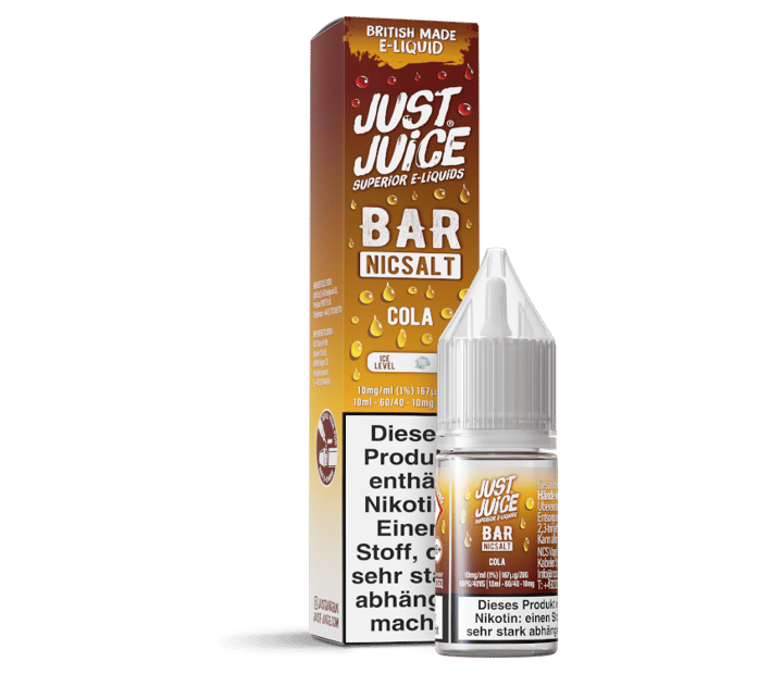 Just Juice - Bar - Cola - Nikotinsalz Liquid 10 mg/ml