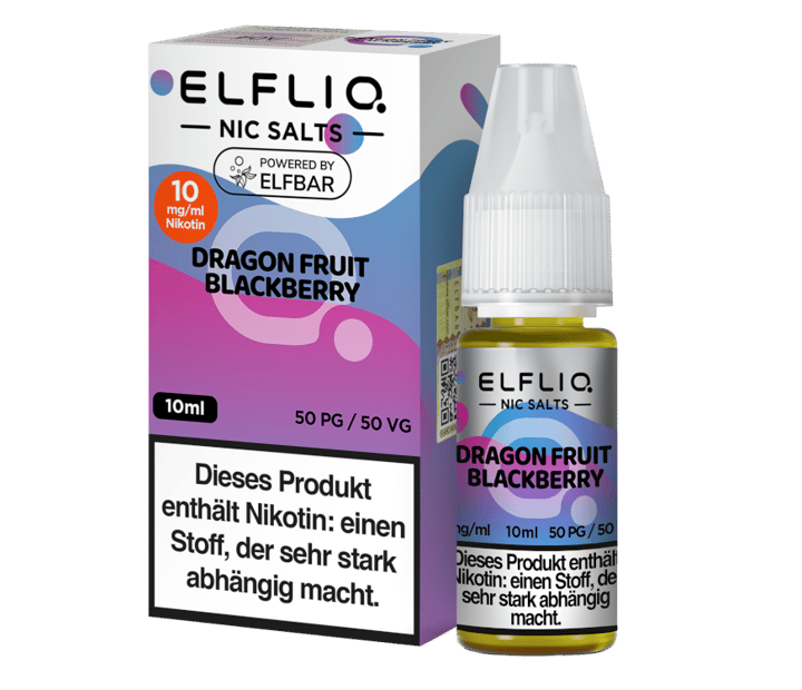 ELFLIQ - Dragon Fruit Blackberry - Nikotinsalz Liquid 10 mg/ml