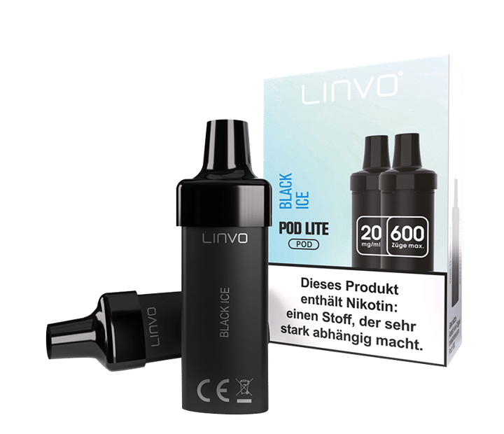 Linvo - Pod Lite Cartridge Black Ice 20 mg/ml (2 Stück pro Packung)