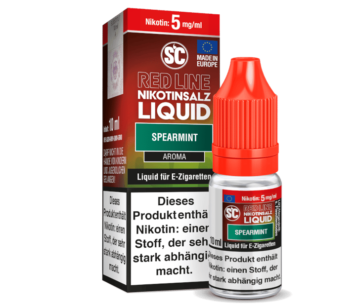 SC - Red Line - Spearmint - Nikotinsalz Liquid 5 mg/ml