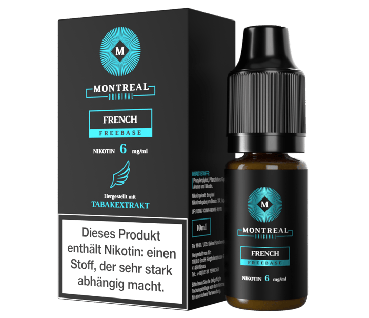 Montreal Original - French E-Zigaretten Liquid 6 mg/ml