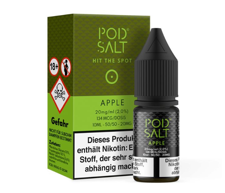 Pod Salt - Apple - Nikotinsalz Liquid 20 mg/ml