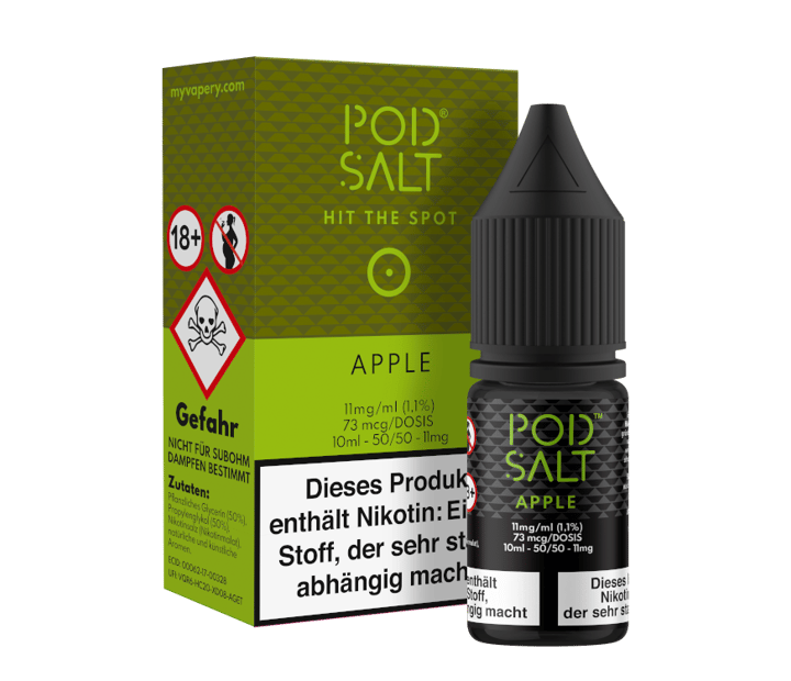 Pod Salt - Apple - Nikotinsalz Liquid 11 mg/ml