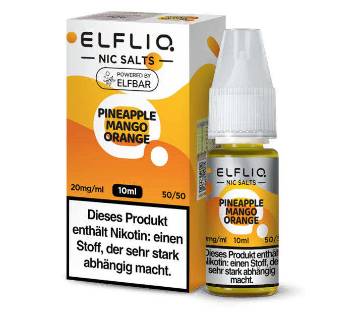 ELFLIQ - Pineapple Mango Orange - Nikotinsalz Liquid 20 mg/ml