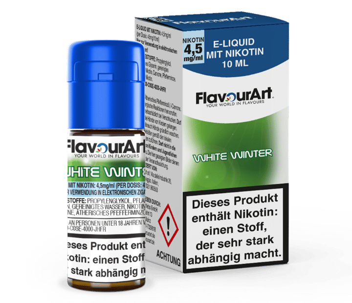 FlavourArt - White Winter E-Zigaretten Liquid 4,5 mg/ml