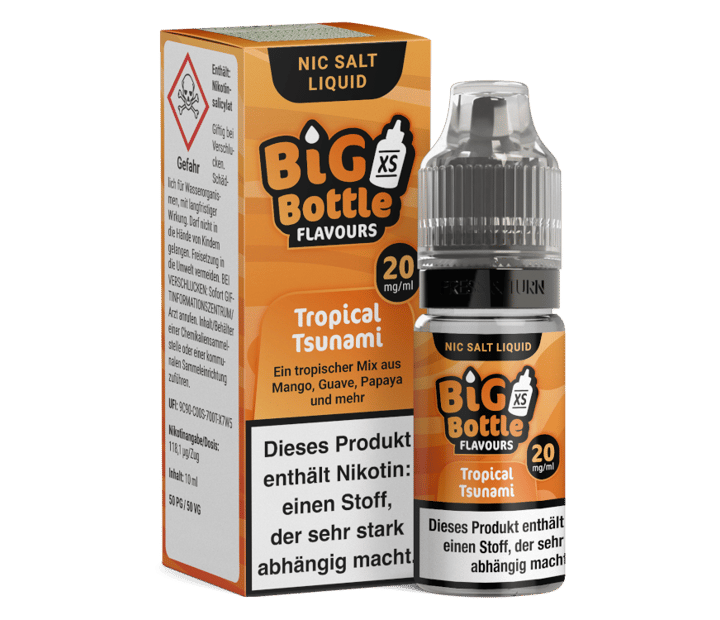 Big Bottle - Tropical Tsunami - Nikotinsalz Liquid 20 mg/ml