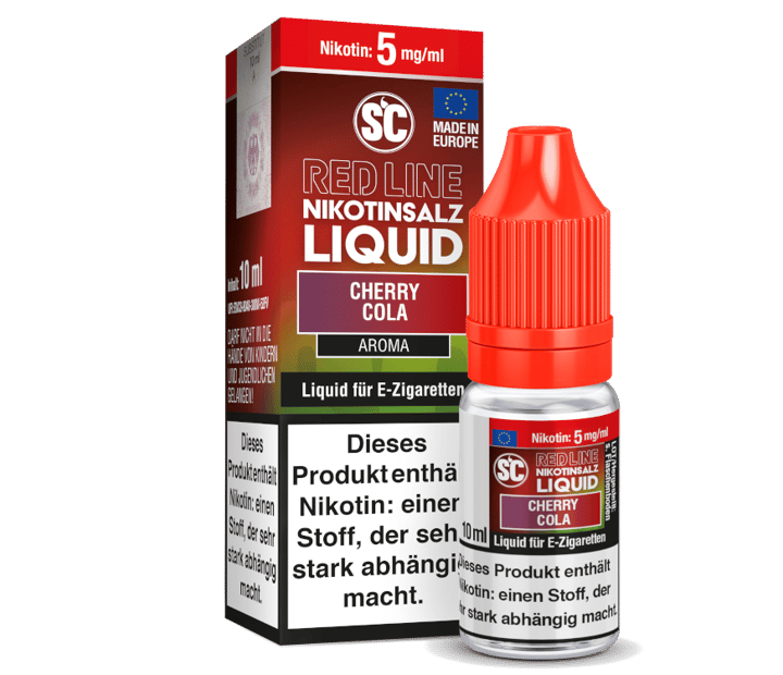 SC - Red Line - Cherry Cola - Nikotinsalz Liquid 5 mg/ml