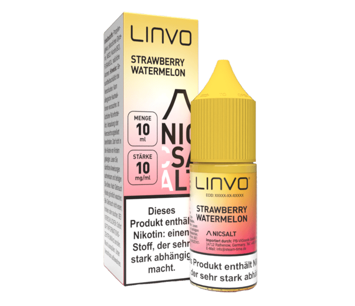 Linvo - Strawberry Watermelon - Nikotinsalz Liquid 10 mg/ml