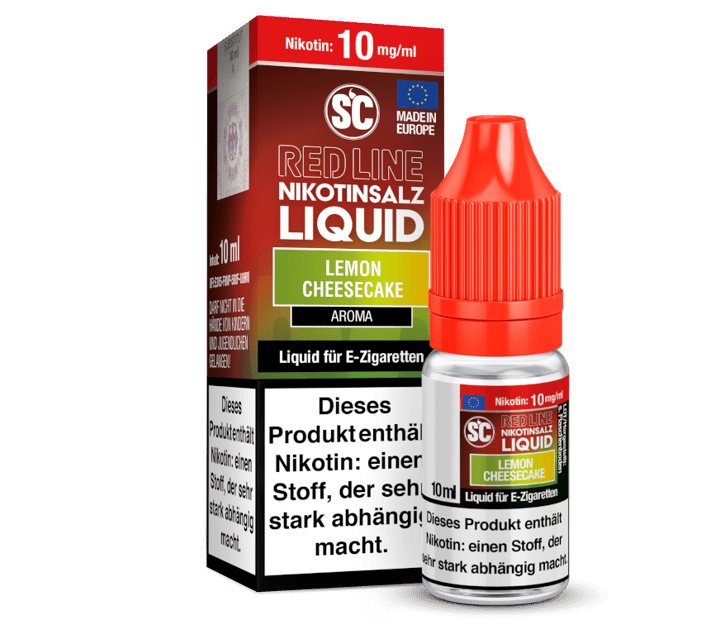 SC - Red Line - Lemon Cheesecake - Nikotinsalz Liquid 10 mg/ml
