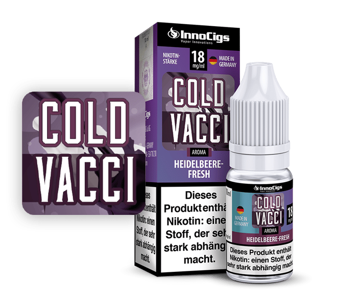 InnoCigs - Cold Vacci Heidelbeere-Fresh Aroma 18 mg/ml