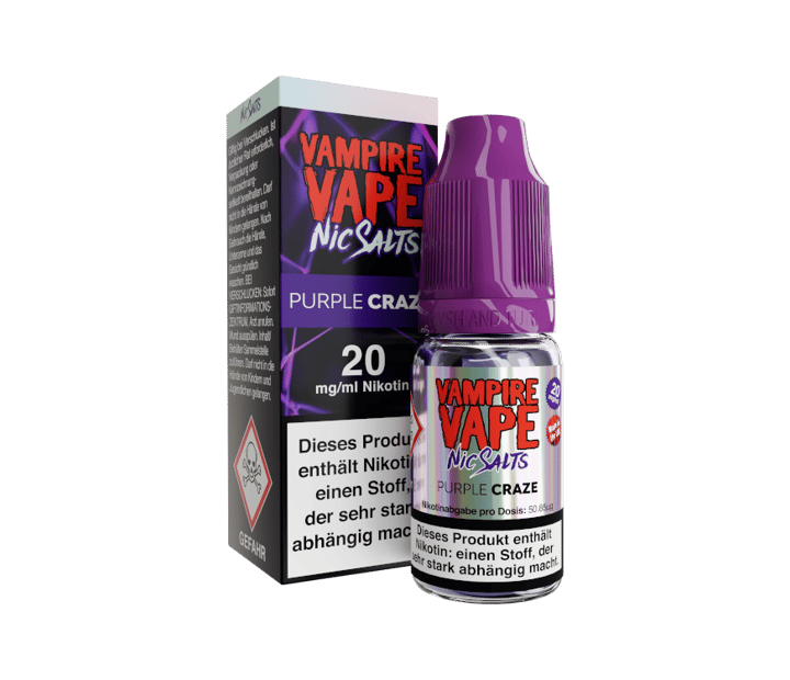 Vampire Vape - Purple Craze - Nikotinsalz Liquid 20 mg/ml